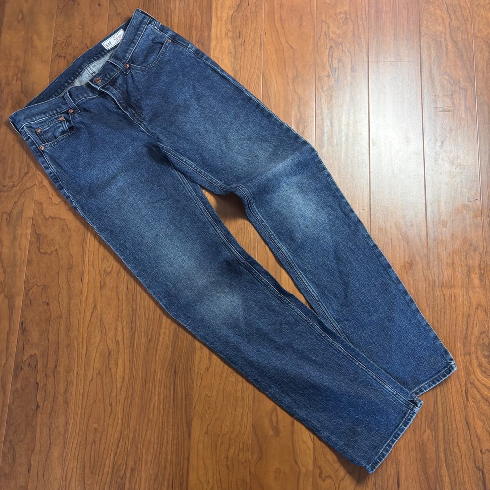 Gap 90s Straight Low Rise Jeans Size 29 8T Medium Wash Denim